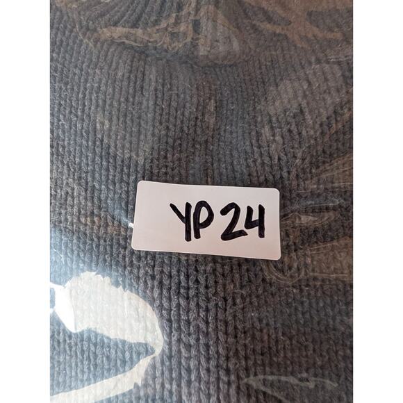 Daily Ritual Charcoal Gray Cotton Crewneck Sweater Small Preppy Classic Basic - Picture 7 of 7